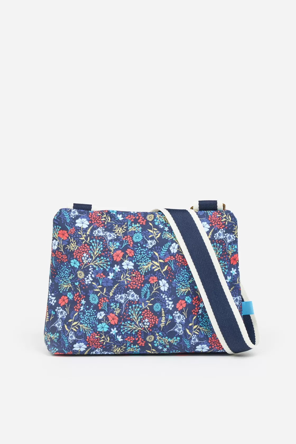 Bags>Brakeburn Small Cross Body Vintage Ditsy Bag Blue