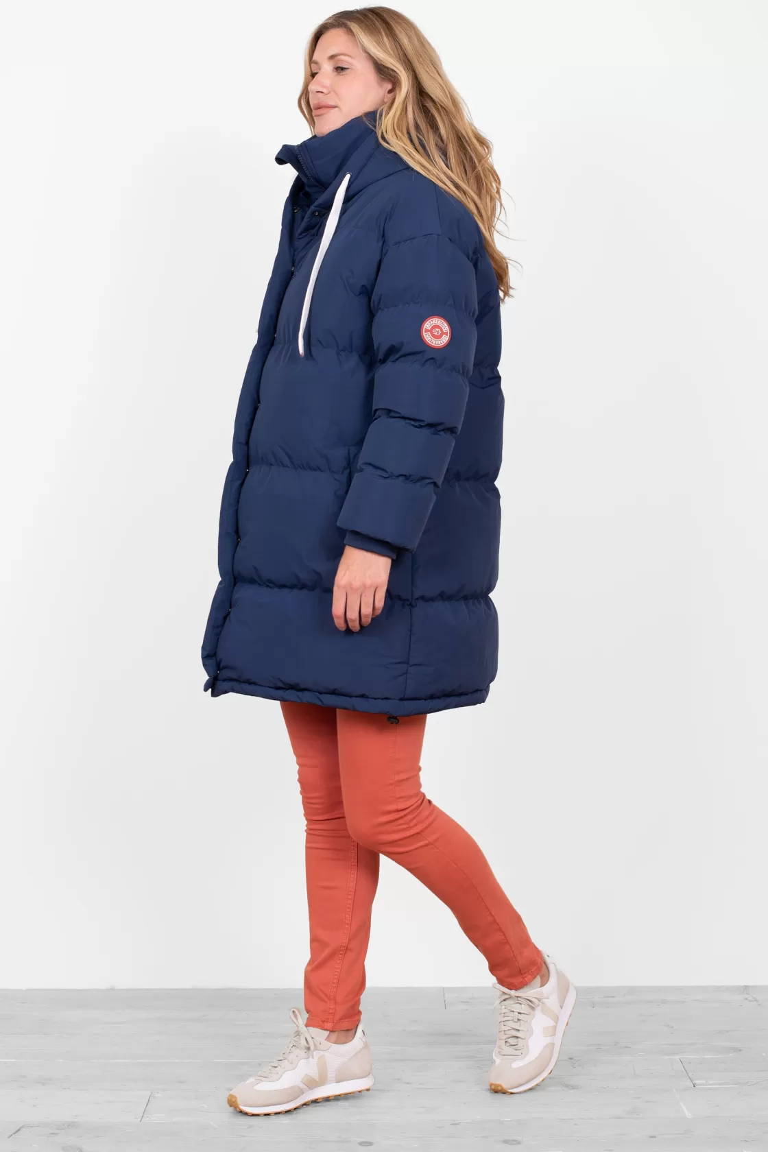 Coats And Jackets>Brakeburn Weatherall Puffer Jacket Navy
